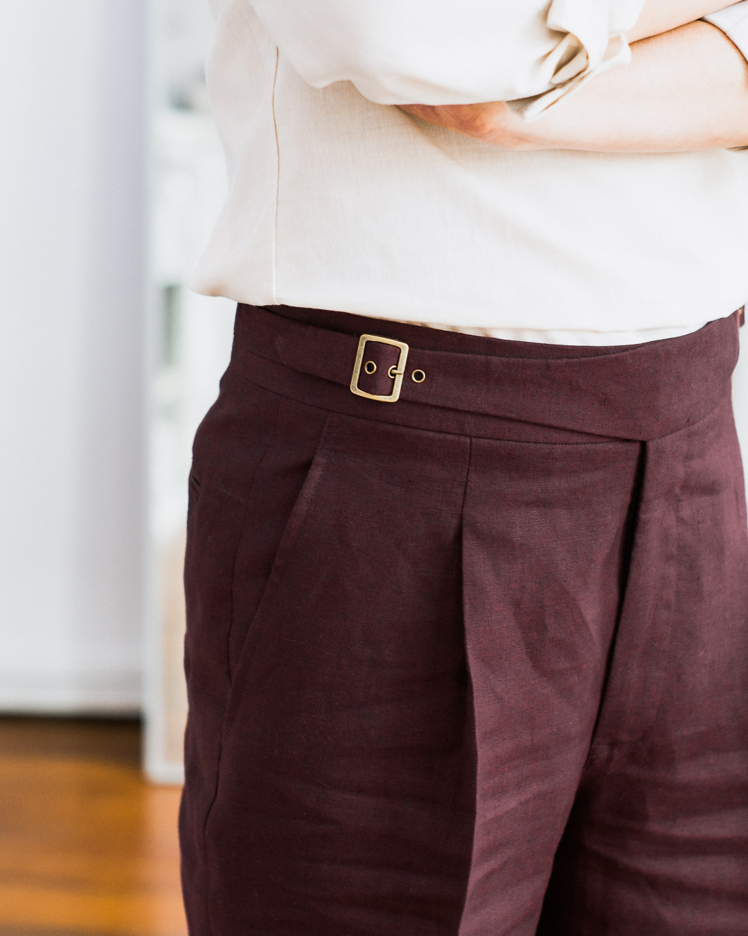 Our Products Trousers Gurkha Carousel 2 - Brass Gurkha Eyelet Trousers