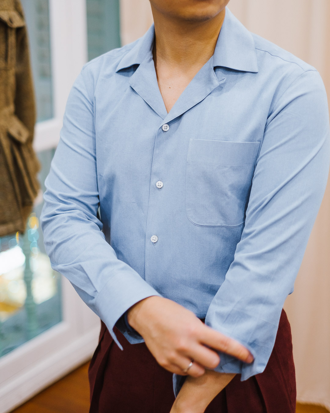 Our Products Shirt Front Carousel 2 - Clean Front Shirt Camp Collar