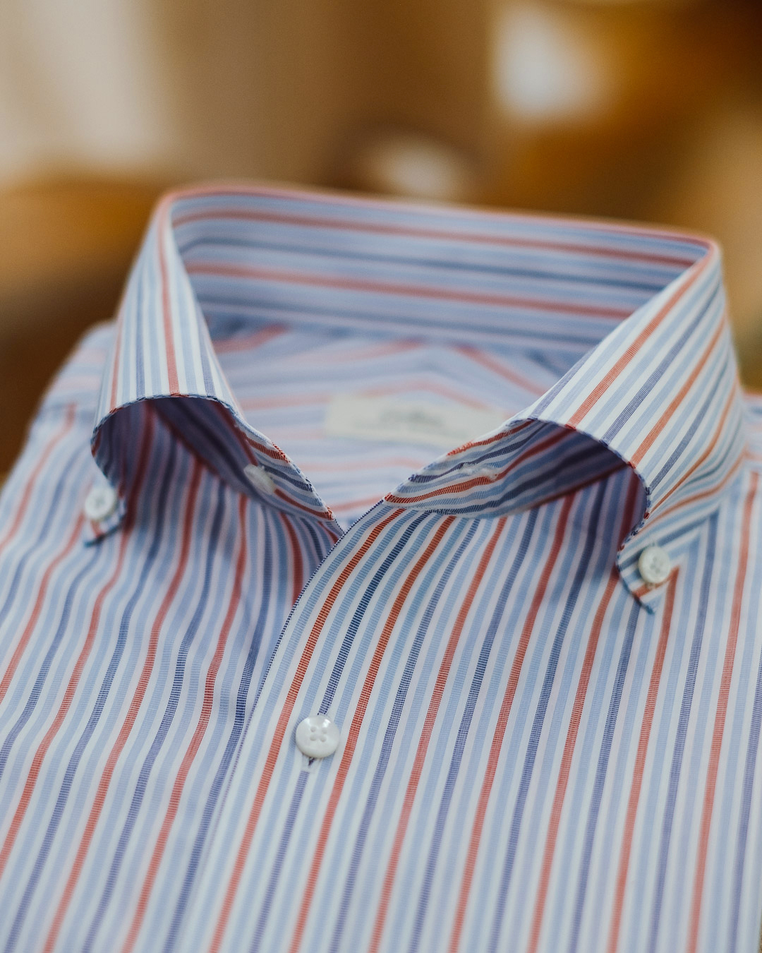 Our Products Shirt Collars Carousel 5 - Thomas Mason widespread Buttondown Collar